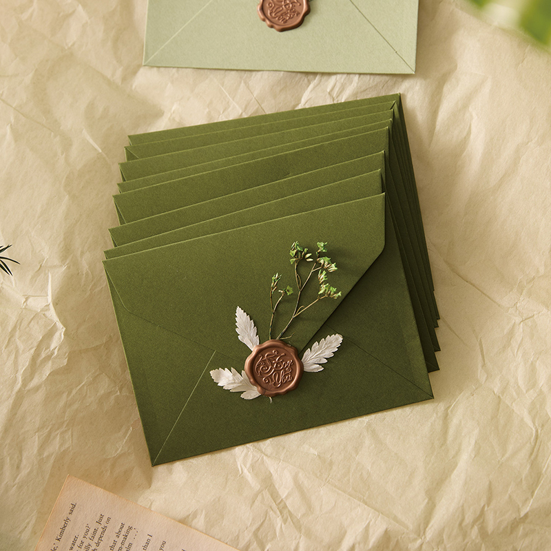 30 개/몫 16x12cm 녹색 봉투 소기업 용품 25 - Wax Seal Letter Kit 리뷰 및 가격
