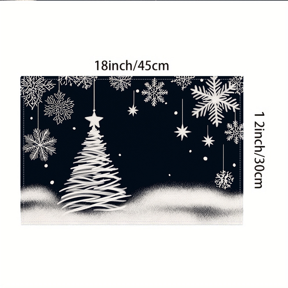 겨울 분위기를 더해줄 크리스마스 트리와 눈꽃 무늬가 들 - Family Tree Print 리뷰 및 가격