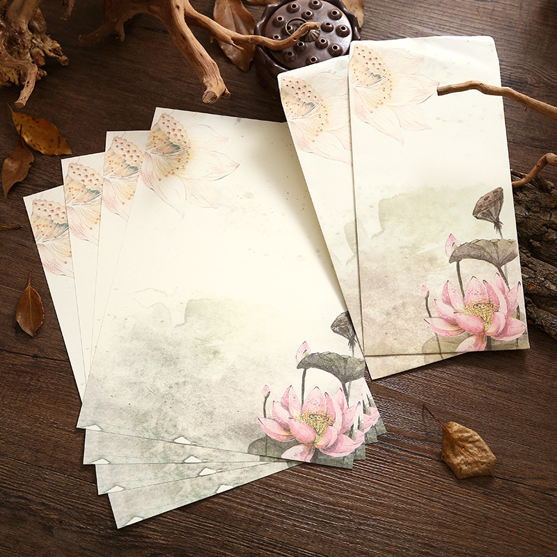 중국식 편지지 및 봉투 세트 – 빈티지 로맨틱 러브레터 - Wax Seal Letter Kit 리뷰 및 가격